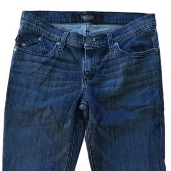 🔥👖 ROCK & REPUBLIC BERLIN Skinny Jeans | Size 29 | Studded R Logo - Picture 2 of 14